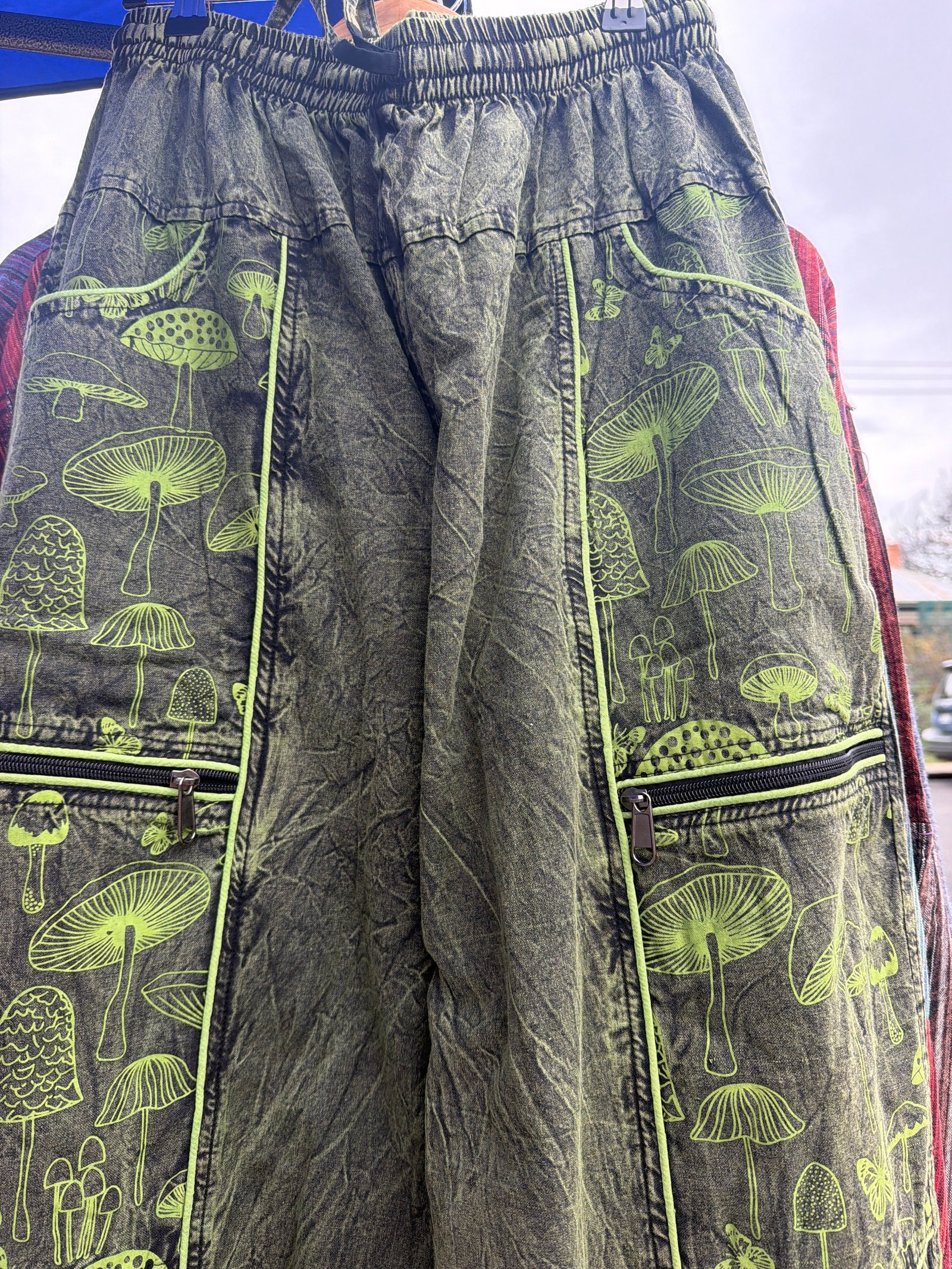 Mushroom Print Pant